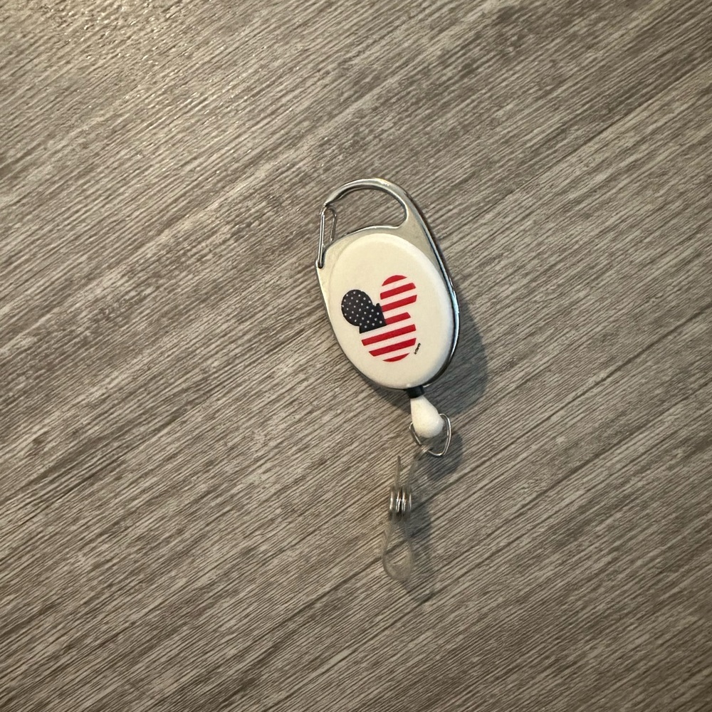 Mickey head Id holder
